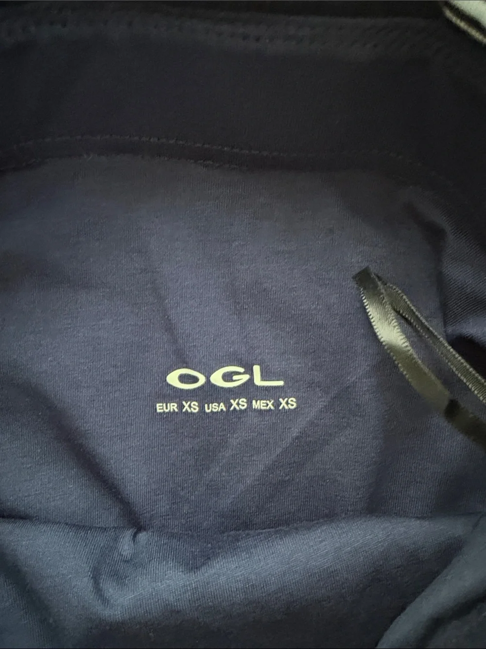 OGL navy and white striped set